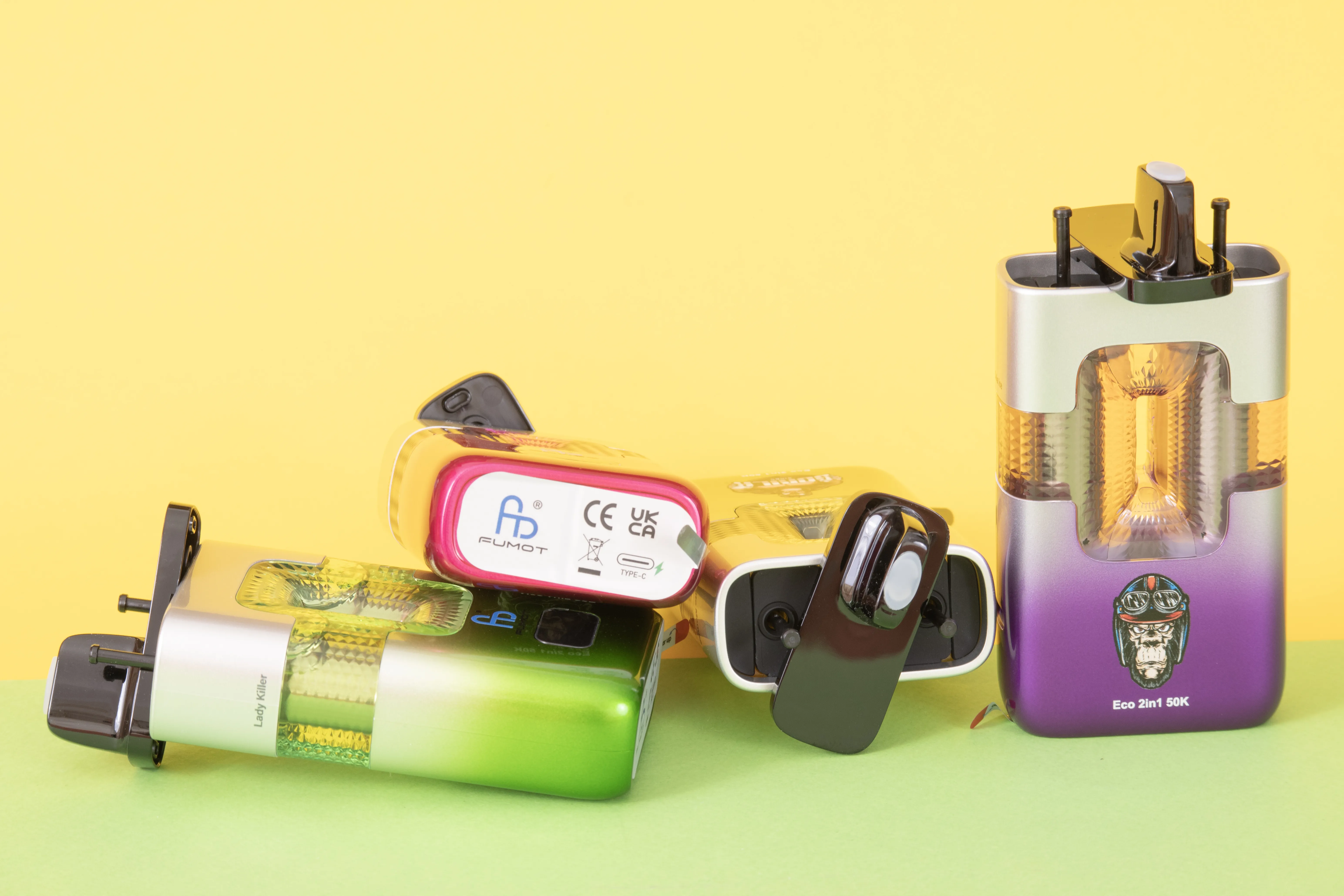 Fumot ECO 2in1 50K Einweg E-Zigarette mit Dual-Flavour-System